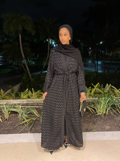 Nova Abaya in Black