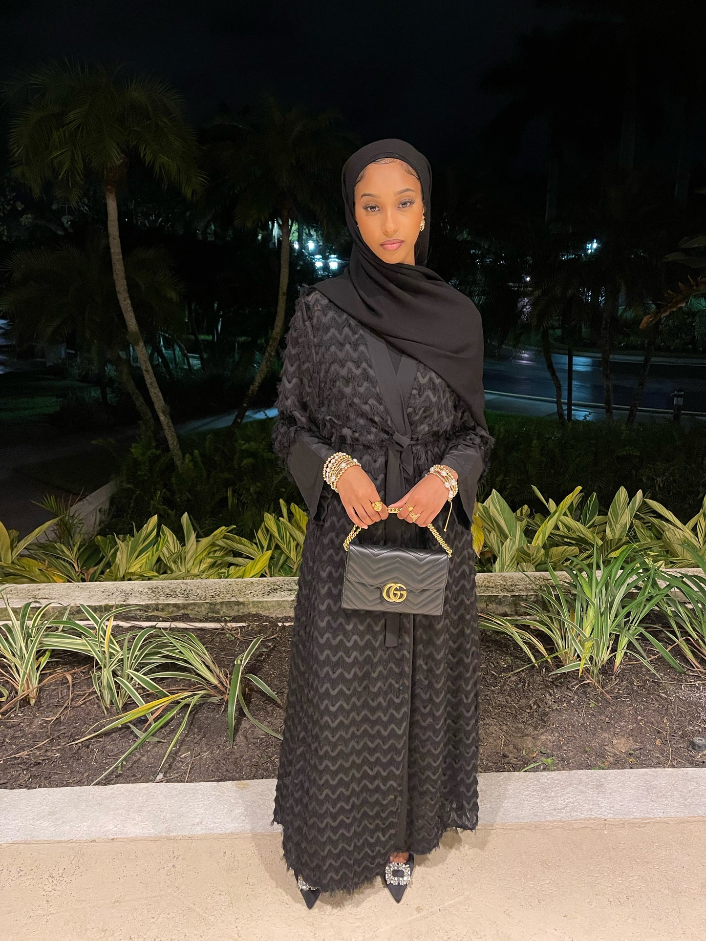 Nova Abaya in Black